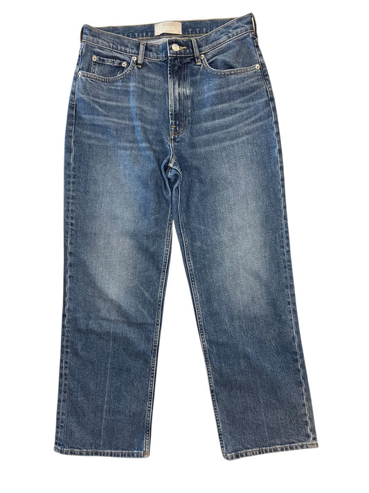 Jeans Straight By Everlane In Blue Denim, Size:10