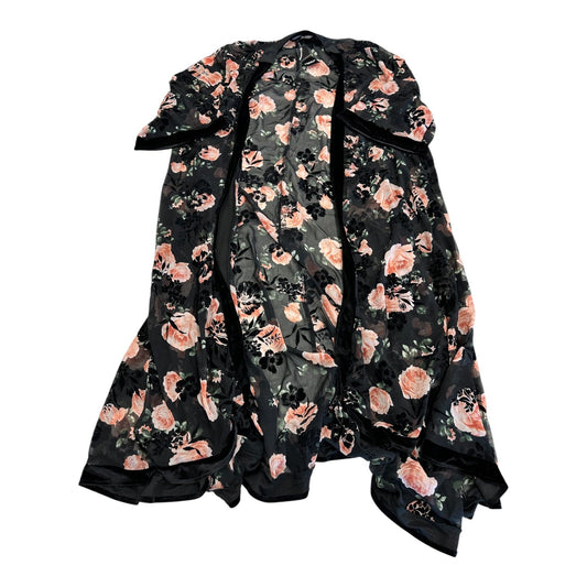 Cardigan By Torrid In Black & Pink, Size:L