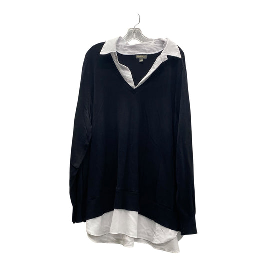 Top Ls By Style And Company In Black, Size:4X