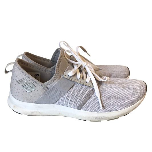 Shoes Athletic By New Balance In Grey & White, Size:9