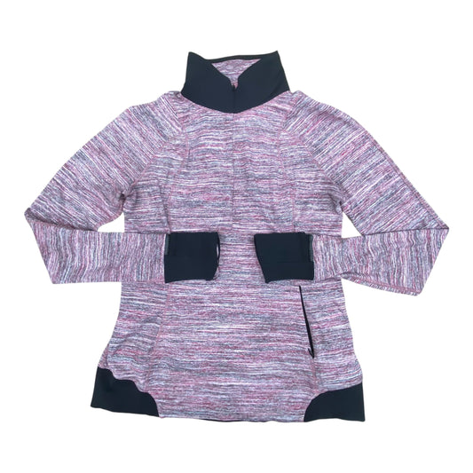 Athletic Top Ls Collar By Lululemon In Multi, Size:10