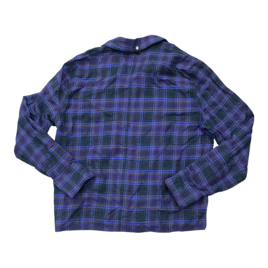 Top Ls By Rag And Bone In Plaid Pattern, Size:M