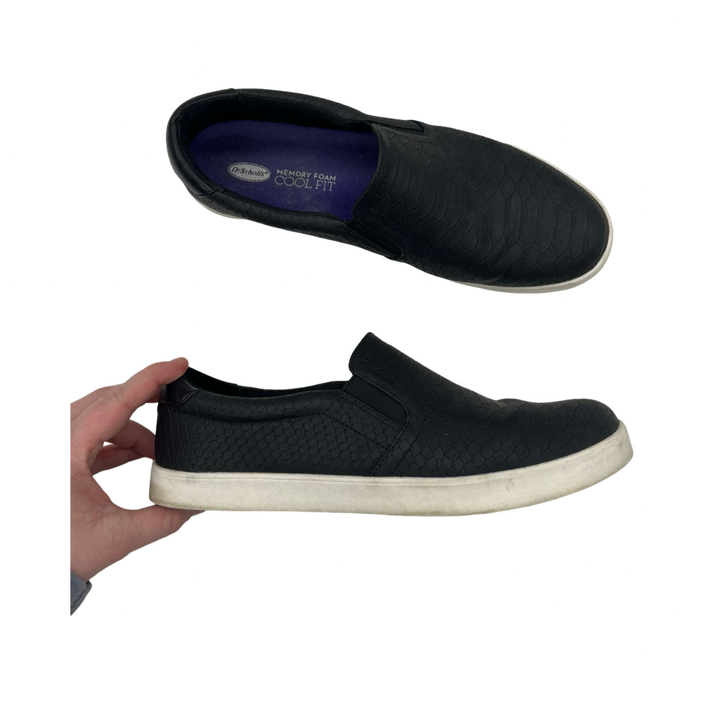 Shoes Flats By Dr Scholls In Black, Size:10