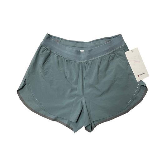 Athletic Shorts By Lululemon In Teal, Size:6