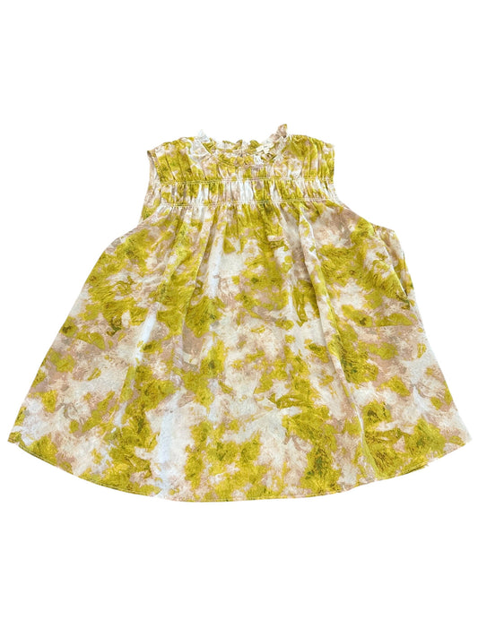Top Sleeveless By Joie In Green & Tan, Size:Xxl