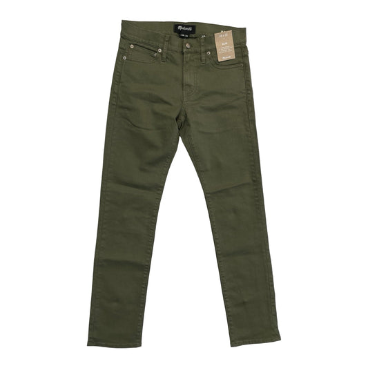 Jeans Skinny By Madewell In Green Denim, Size:6