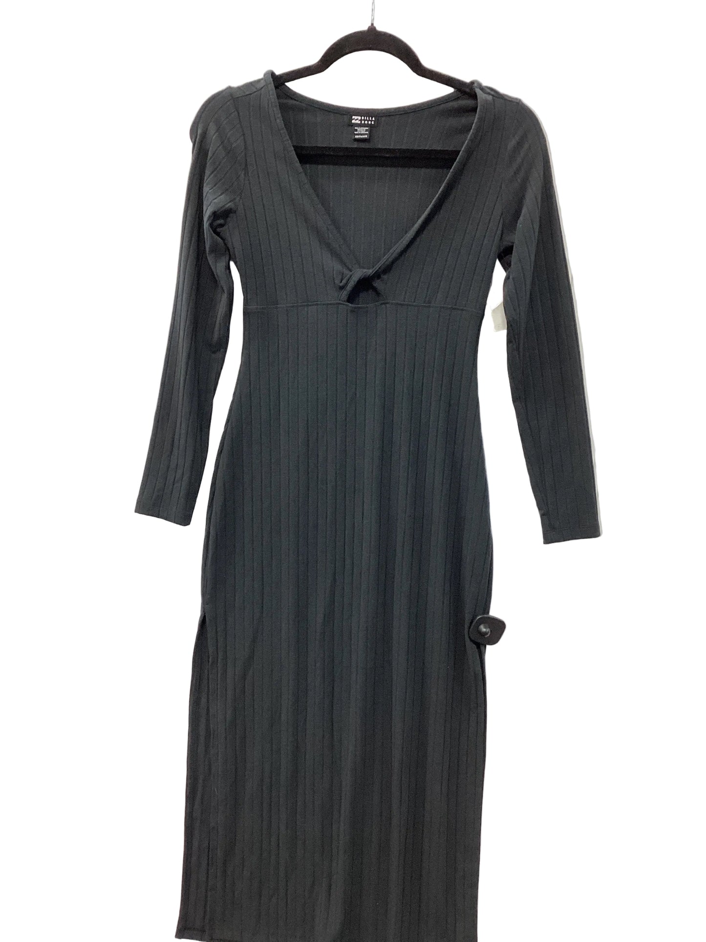 Dress Casual Maxi By Billabong In Grey, Size:Xs