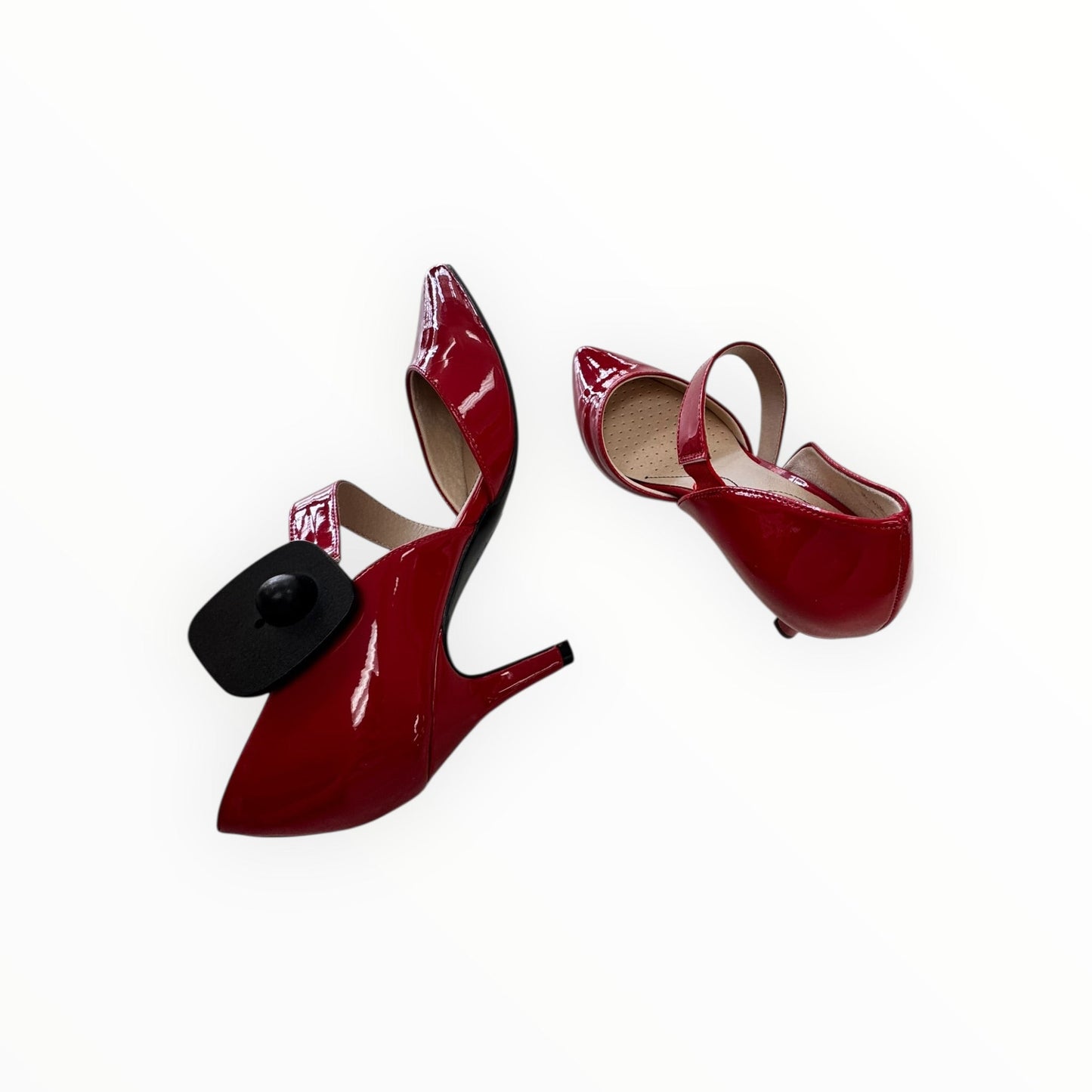 Shoes Heels Kitten By Life Stride In Red, Size:6