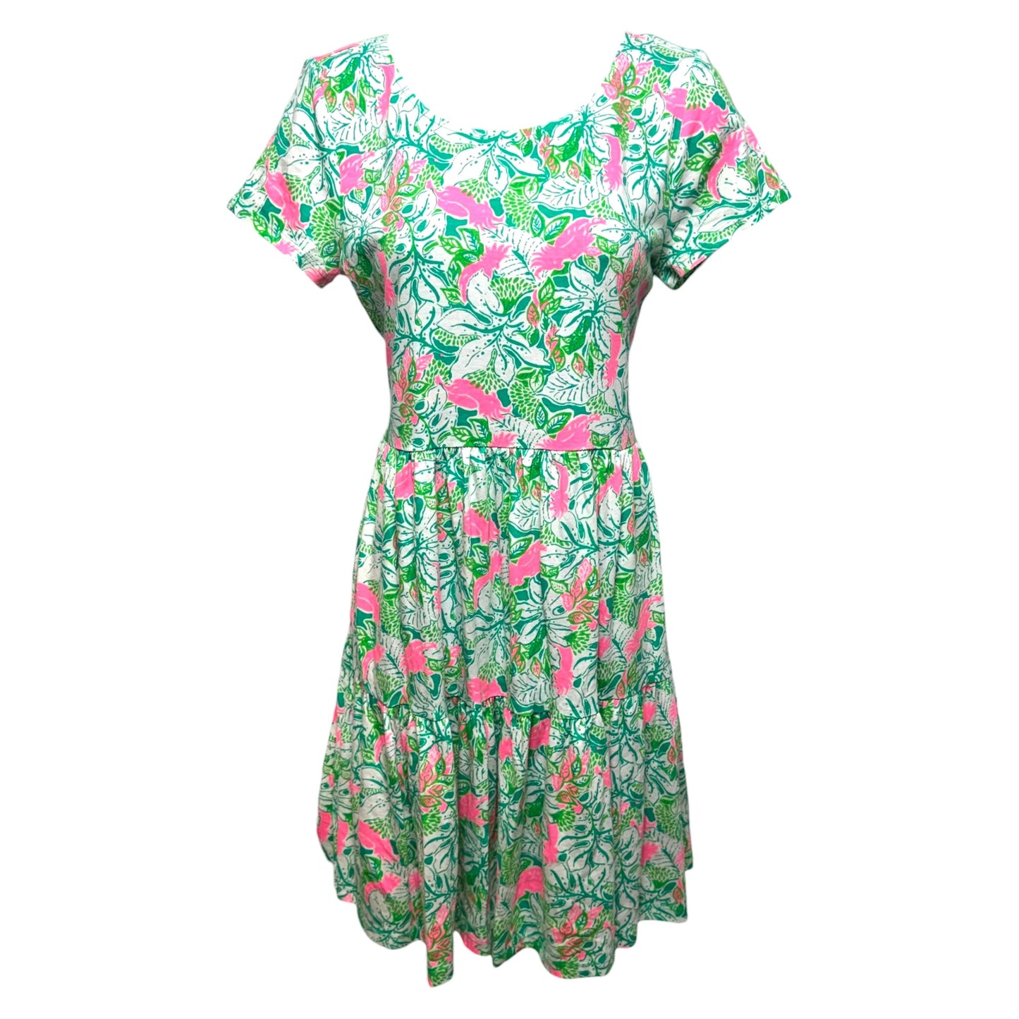 Dress Designer By Lilly Pulitzer In Floral Print, Size: S