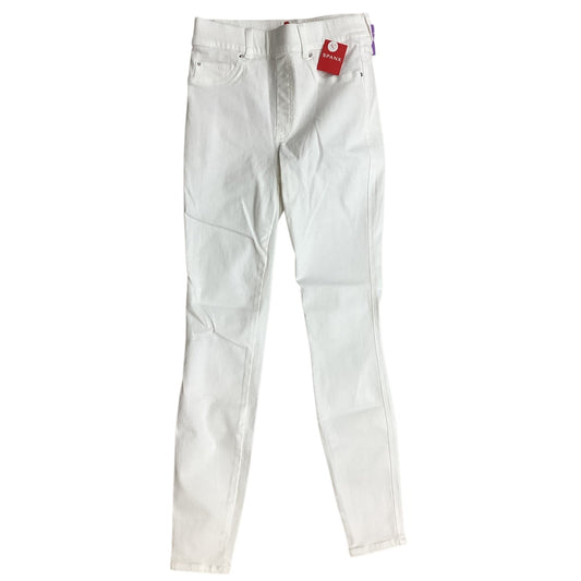 Jeans Skinny By Spanx In White Denim, Size:Sp