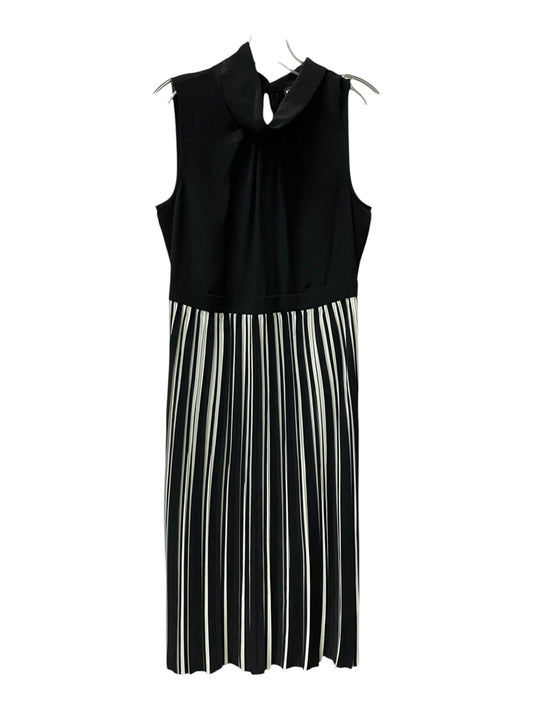 Dress Designer By Karl Lagerfeld In Black & White, Size:M