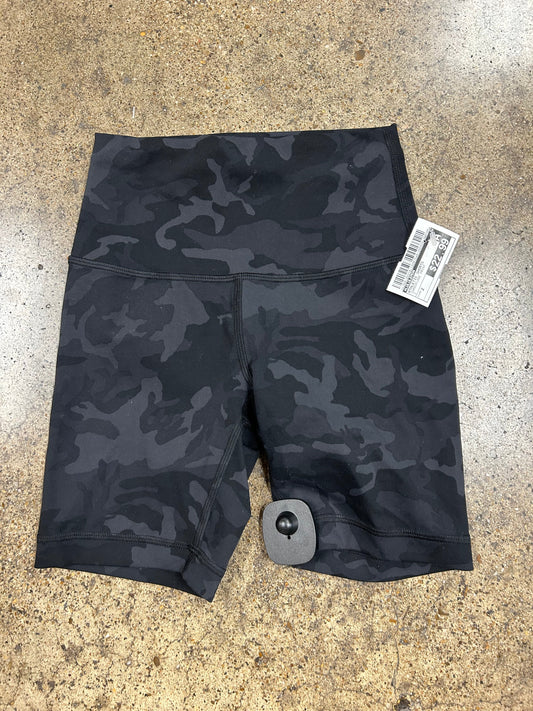 Athletic Shorts By Lululemon In Camouflage Print, Size:2