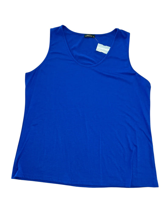 Tank Top By Clothes Mentor In Blue, Size:Xl