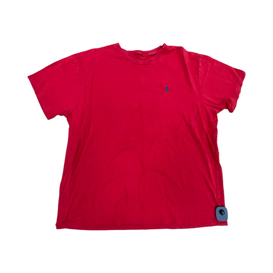 Top Ss By Polo Ralph Lauren In Red, Size:L