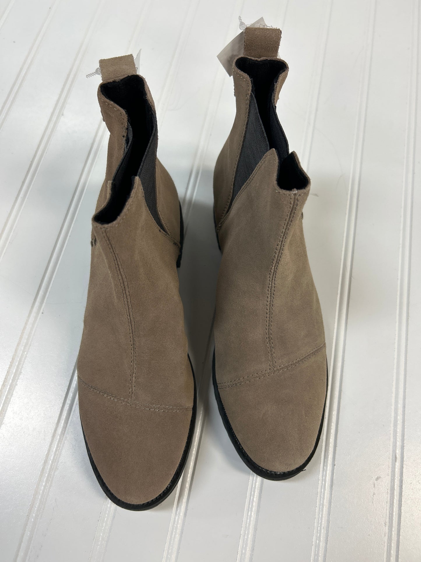 Boots Ankle Flats By Toms In Tan, Size:7