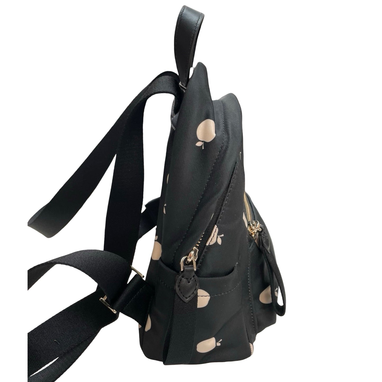 Backpack Designer By Kate Spade In Black & White, Size:Small