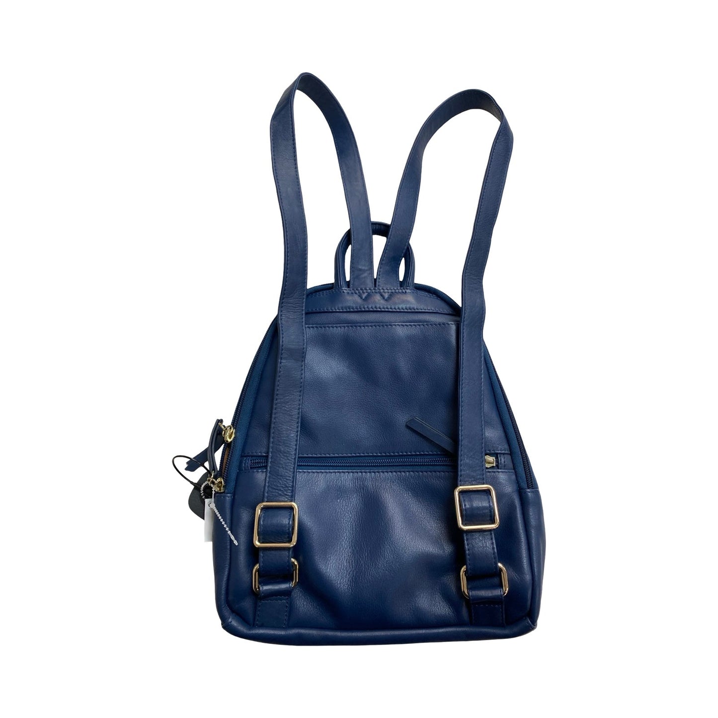 Backpack Leather By Cmc In Blue, Size:Medium