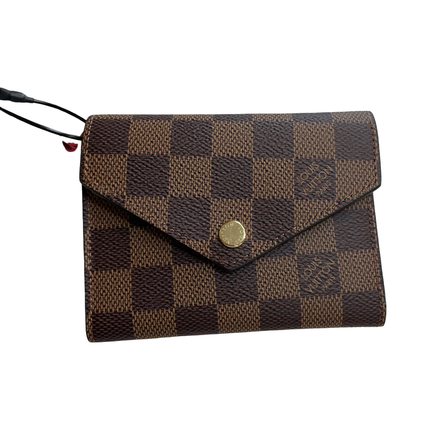 Wallet Luxury Designer By Louis Vuitton In Brown, Size:Small