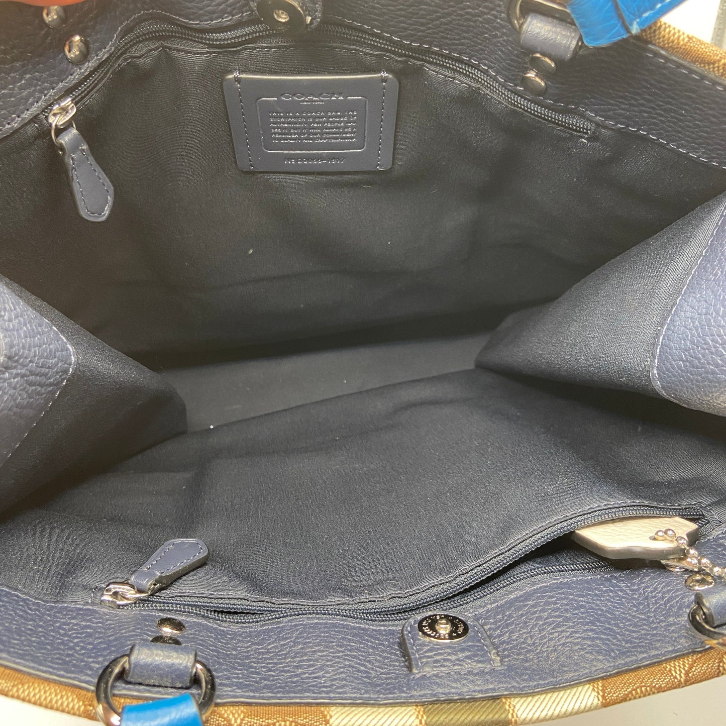 Handbag Designer By Coach, Size: Medium
