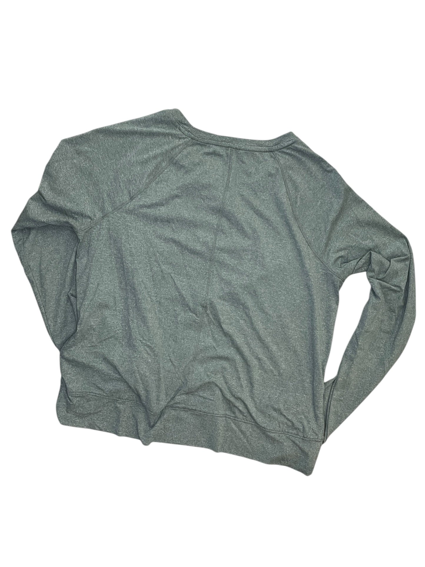 Athletic Top Ls Crewneck By Apana In Blue, Size:S