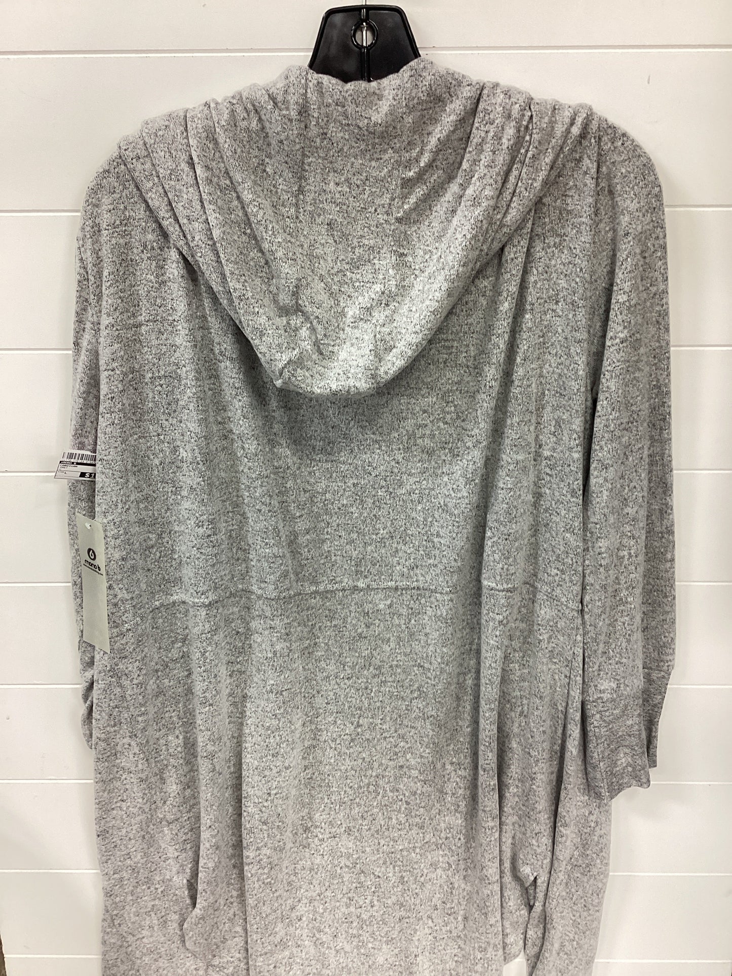 Cardigan By Mono B In Grey, Size:L