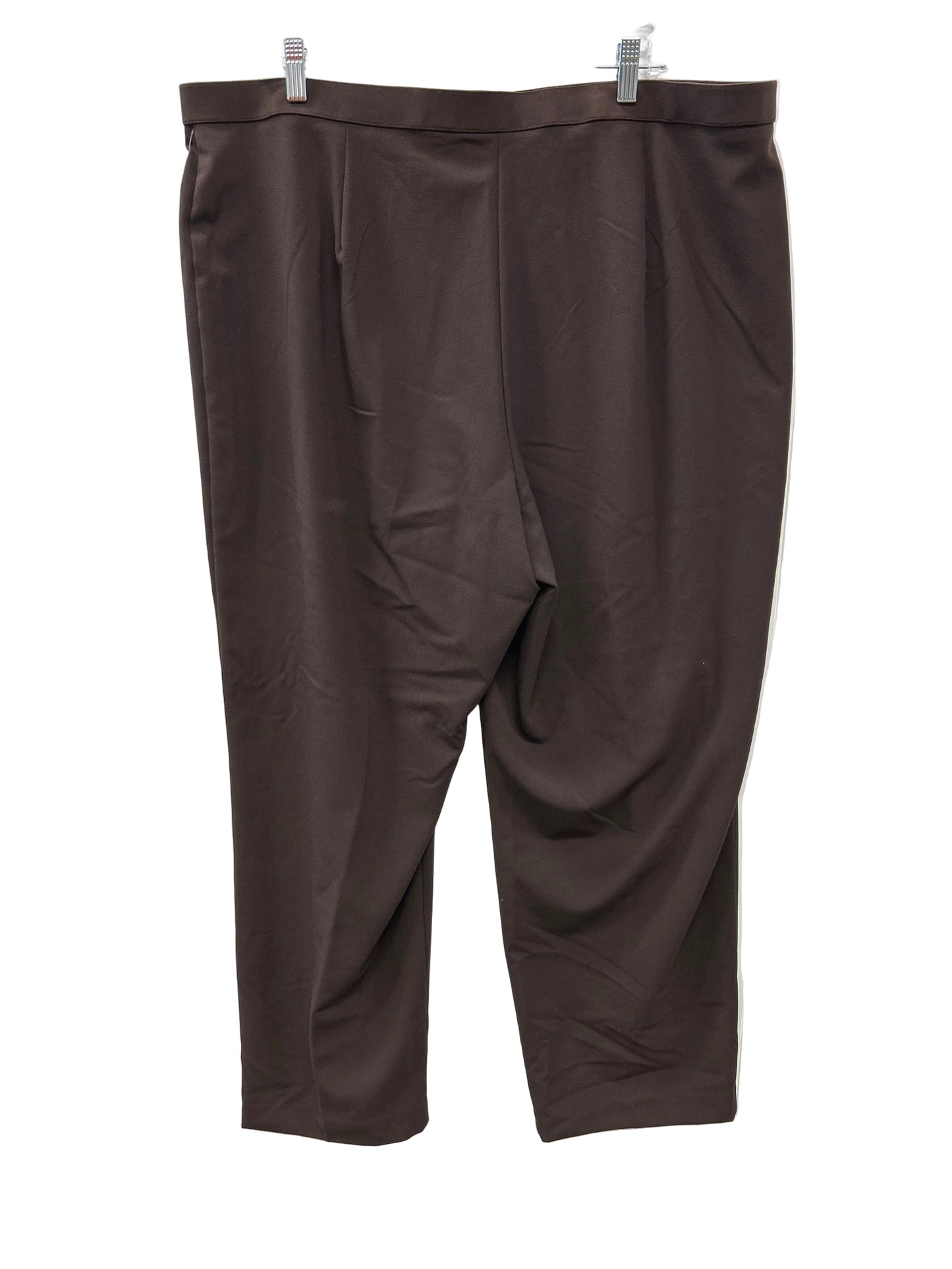 Pants Dress By Briggs In Brown, Size:22