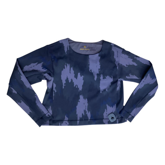 Athletic Top Ls Crewneck By Lululemon In Animal Print, Size:M