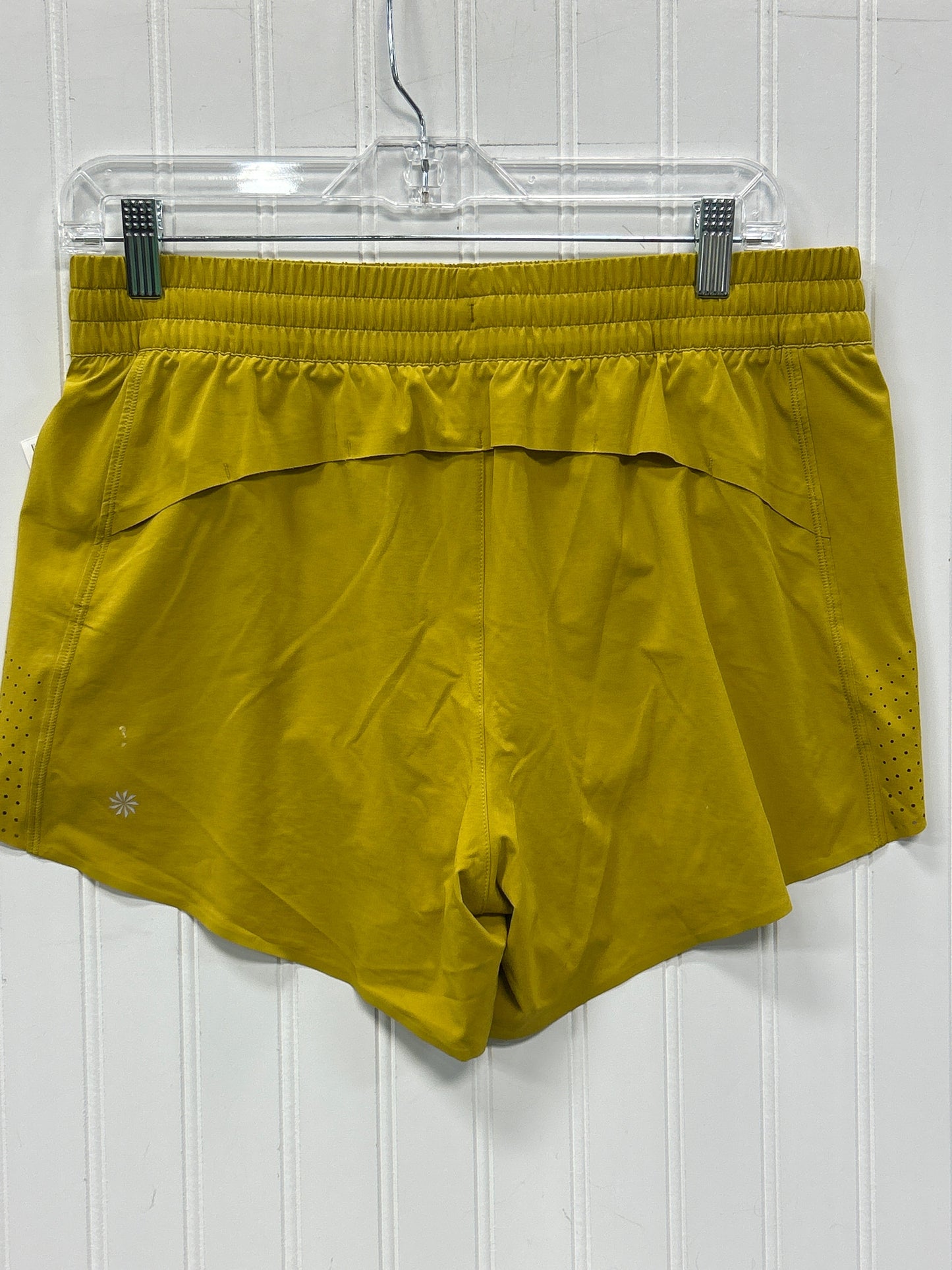 Athletic Shorts By Athleta In Yellow, Size:M