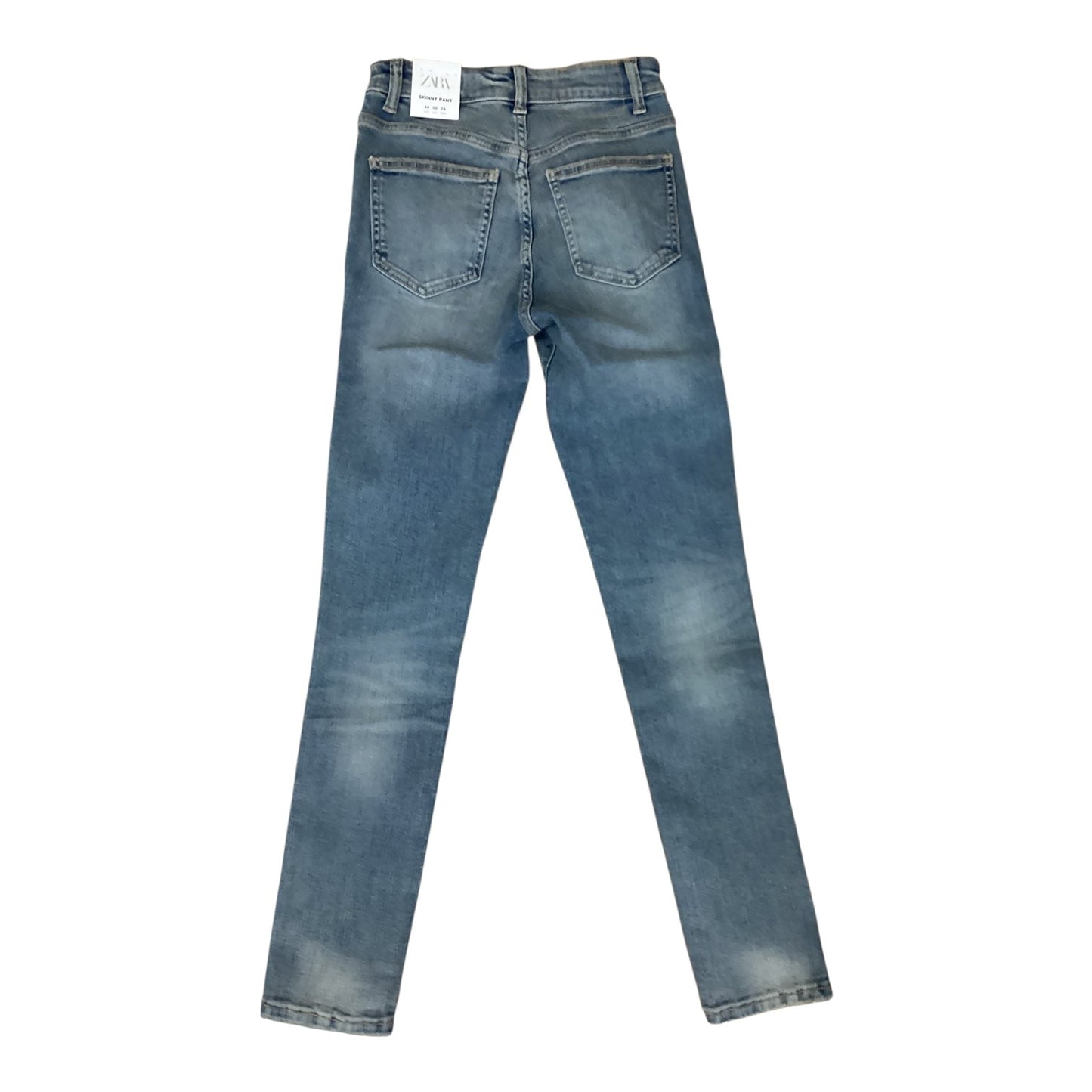 Jeans Skinny By H&M In Blue, Size:2