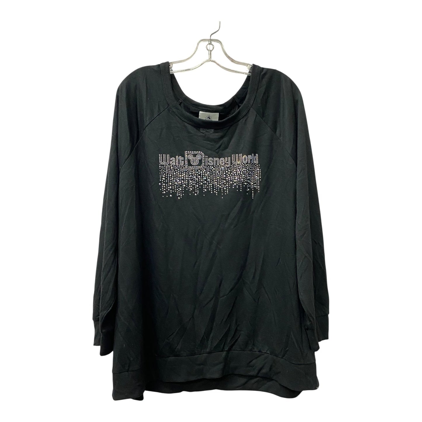 Top Ls By Disney Store In Black, Size:2X