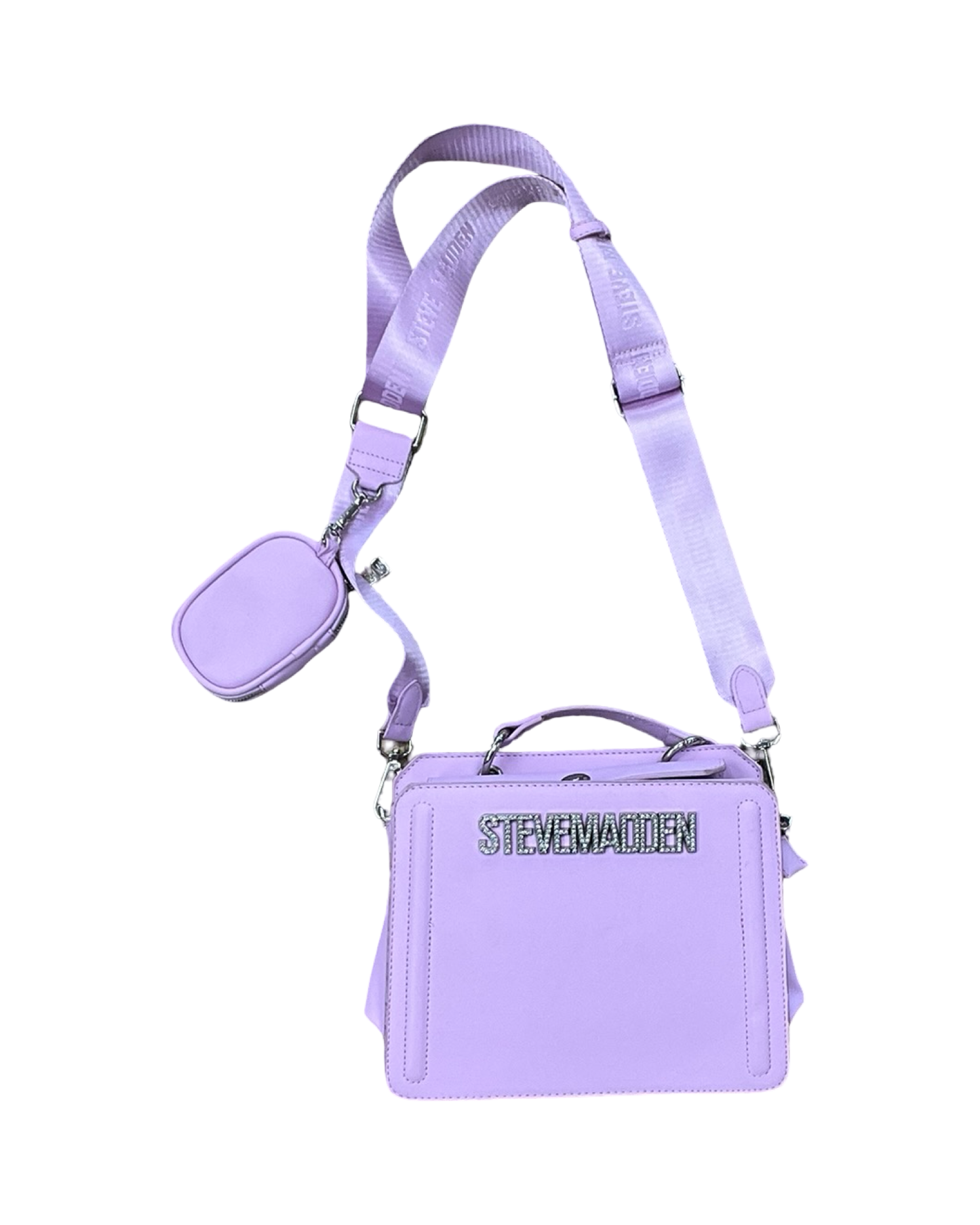 Handbag By Steve Madden In Purple, Size:Small