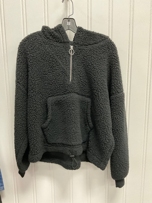 Jacket Faux Fur & Sherpa By Love Tree In Black, Size:L