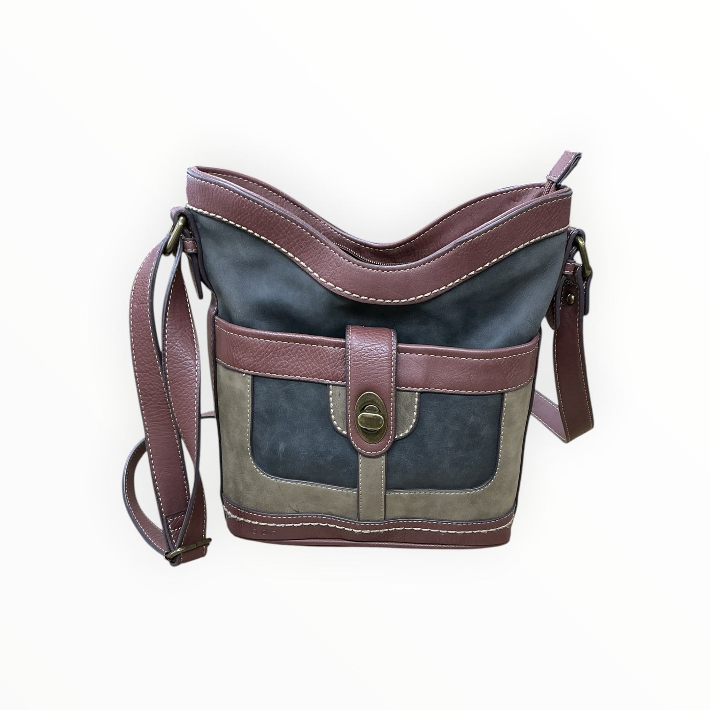 Crossbody By Boc In Brown & Grey, Size:Medium