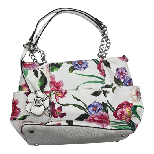 Handbag By Dana Buchman In Floral Print, Size:Medium