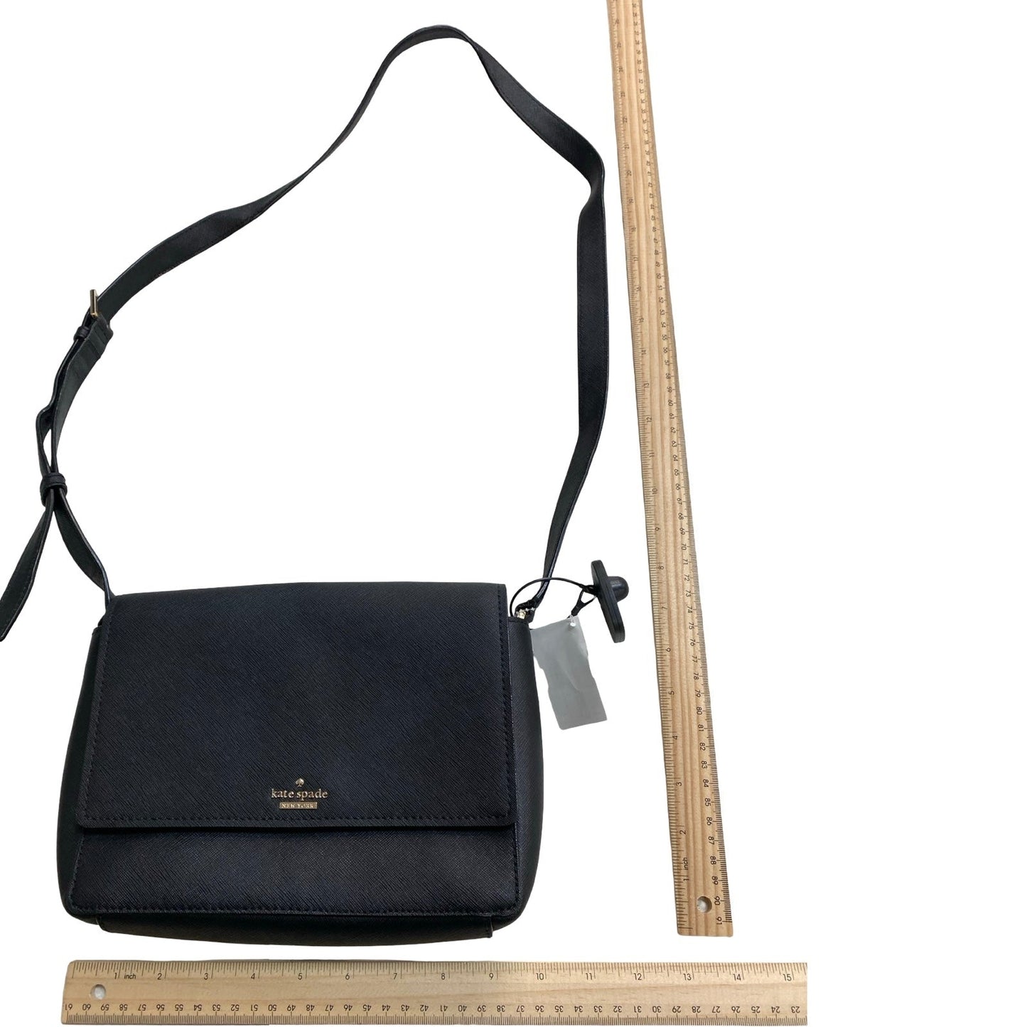 Handbag Designer By Kate Spade In Black, Size:Medium