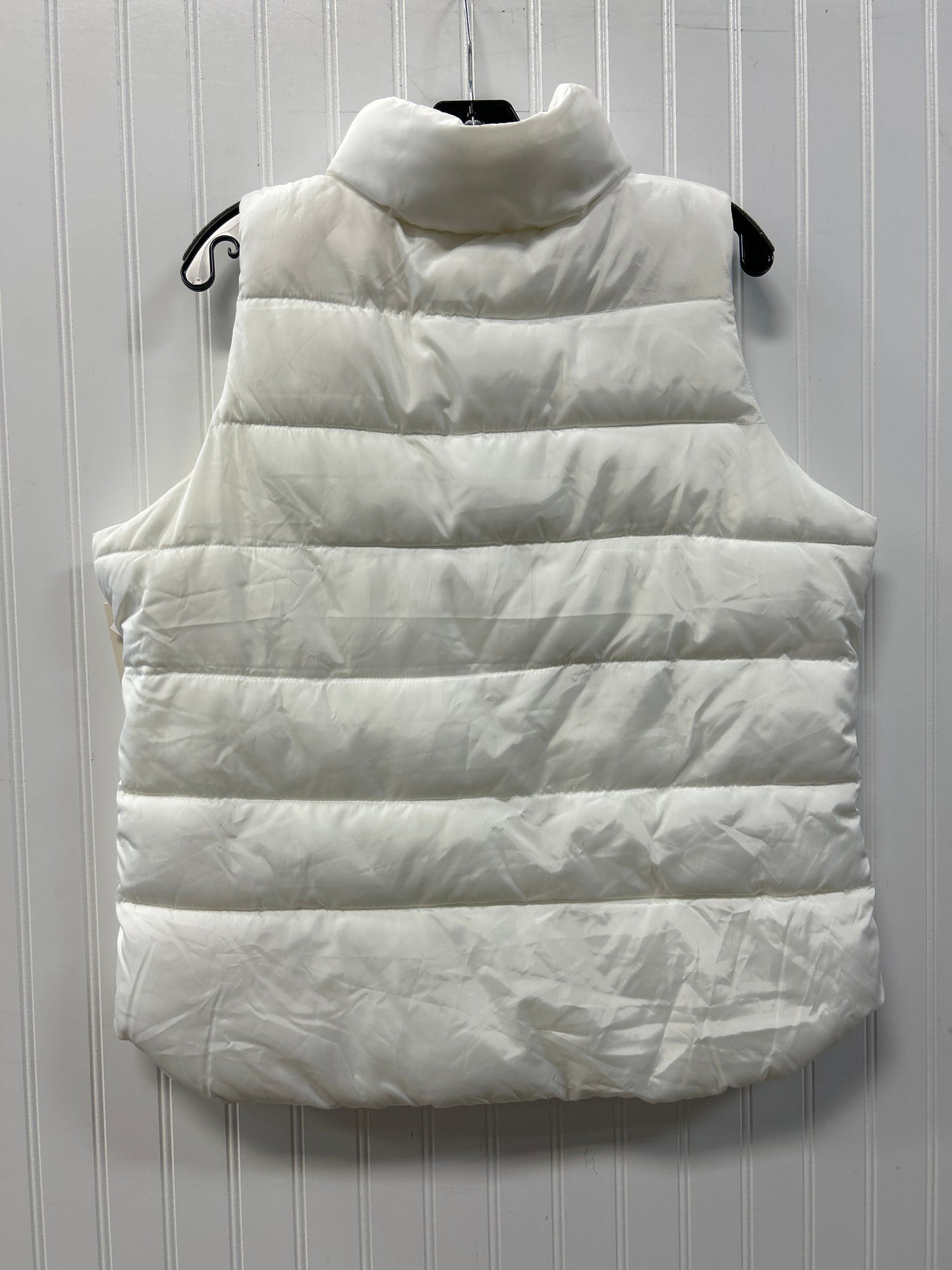 Vest Puffer & Quilted By So In White, Size:Xl