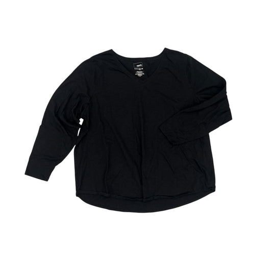 Top Ls By Sonoma In Black, Size:3X
