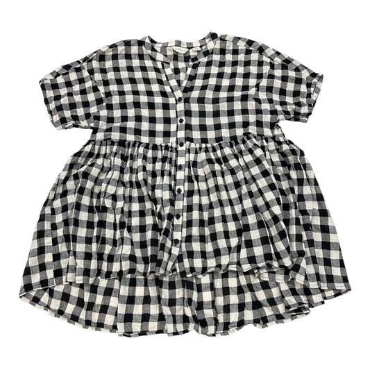 Top Ss By Cmb In Black & White, Size:M