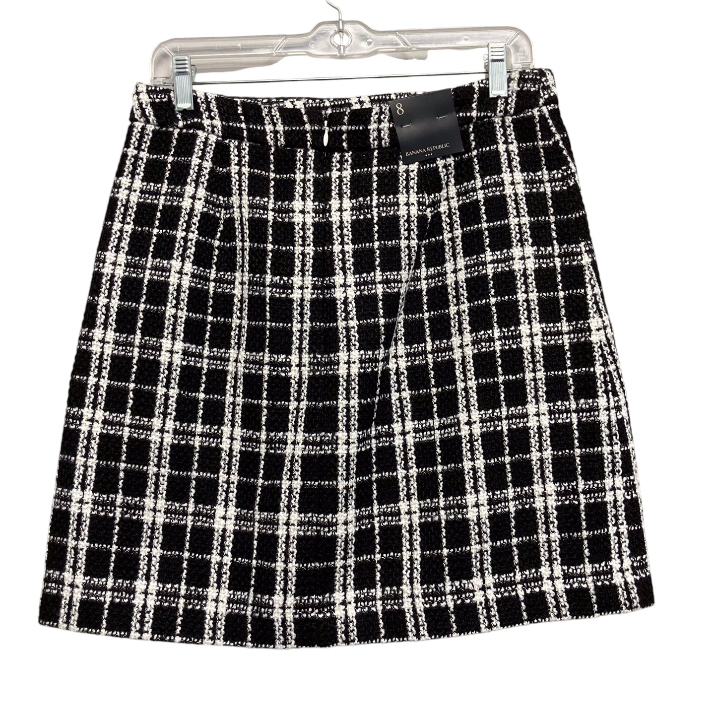 Skirt Mini & Short By Banana Republic In Black & White, Size:8