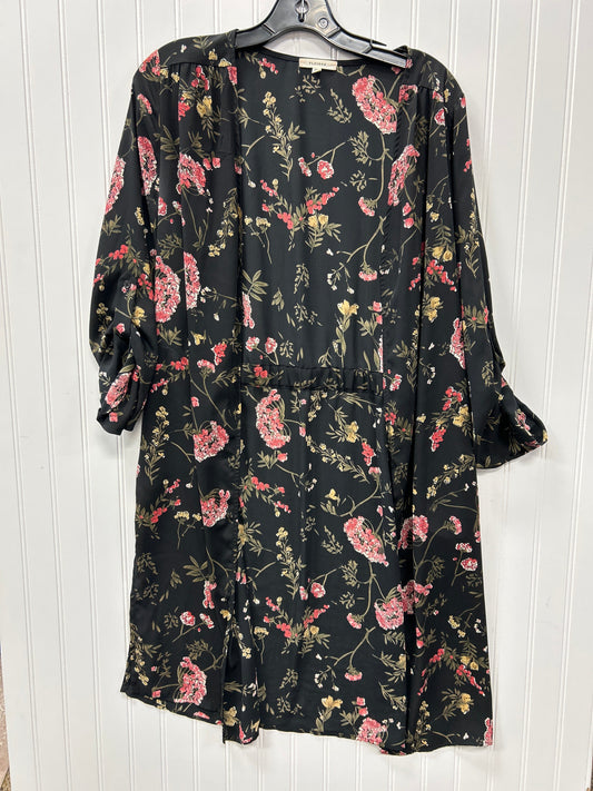 Kimono By Pleione In Black, Size:M