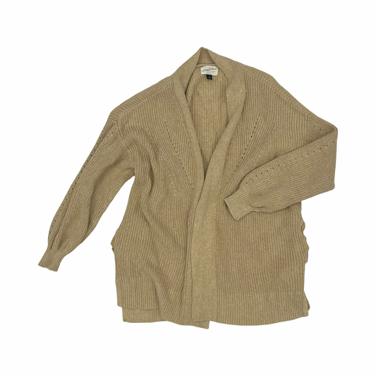 Sweater Cardigan By Universal Thread In Brown, Size:M
