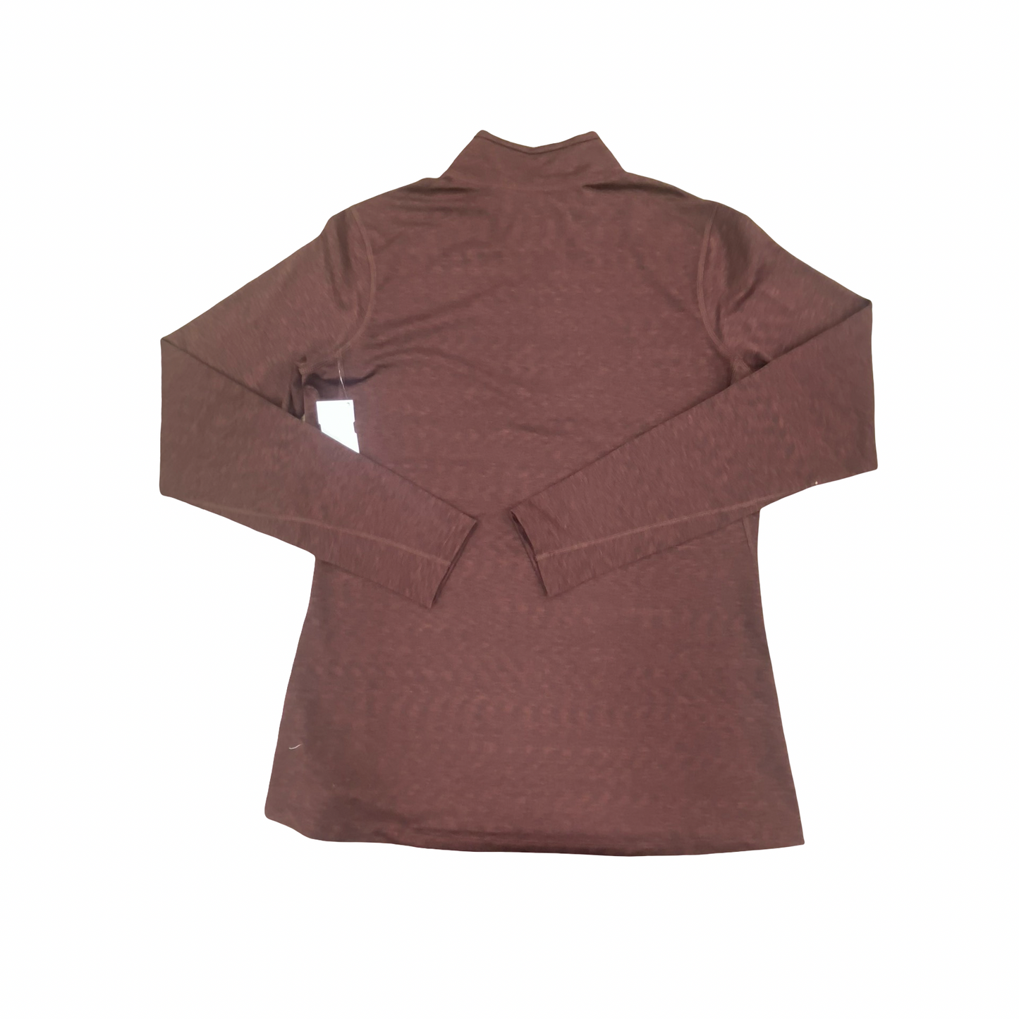 Athletic Top Ls Collar By Rei In Maroon, Size:L