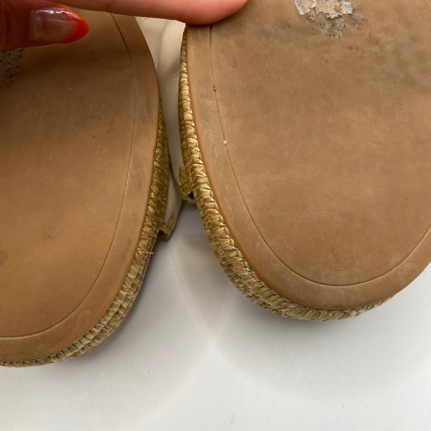 Sandals Heels Platform By Dolce Vita In Tan, Size: 10