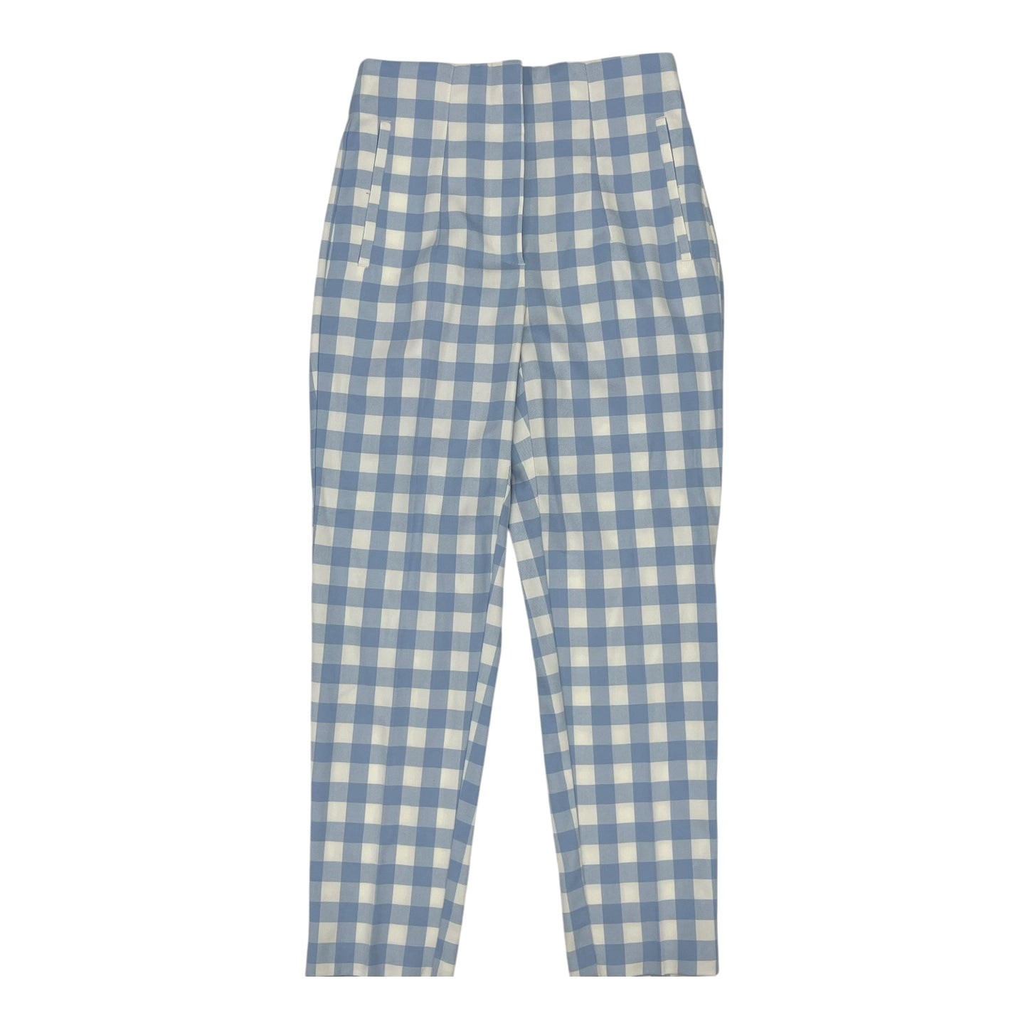 Pants Chinos & Khakis By Zara In Blue & White, Size:M