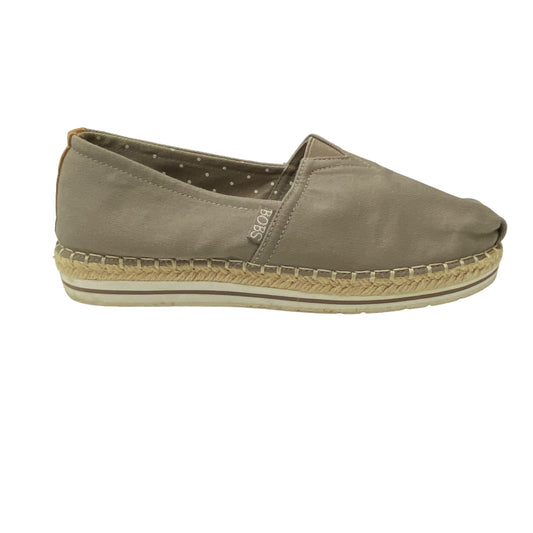 TAUPE SHOES FLATS by BOBS Size:7.5