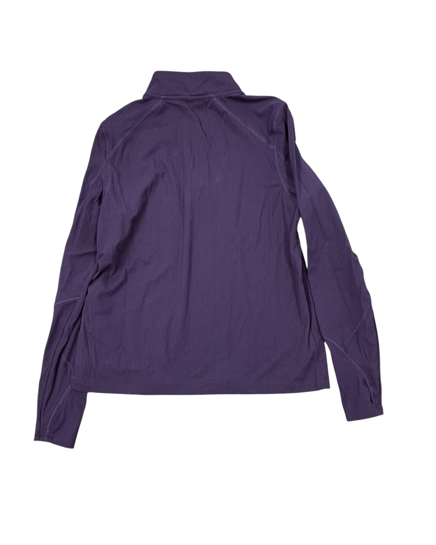 Athletic Top Ls Collar By Mondetta In Purple, Size:L