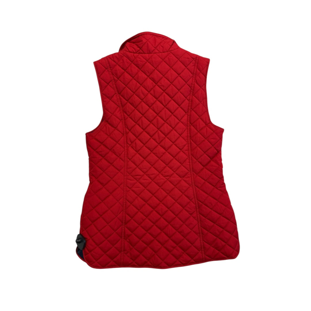 Vest Puffer & Quilted By Tommy Hilfiger In Red, Size:S