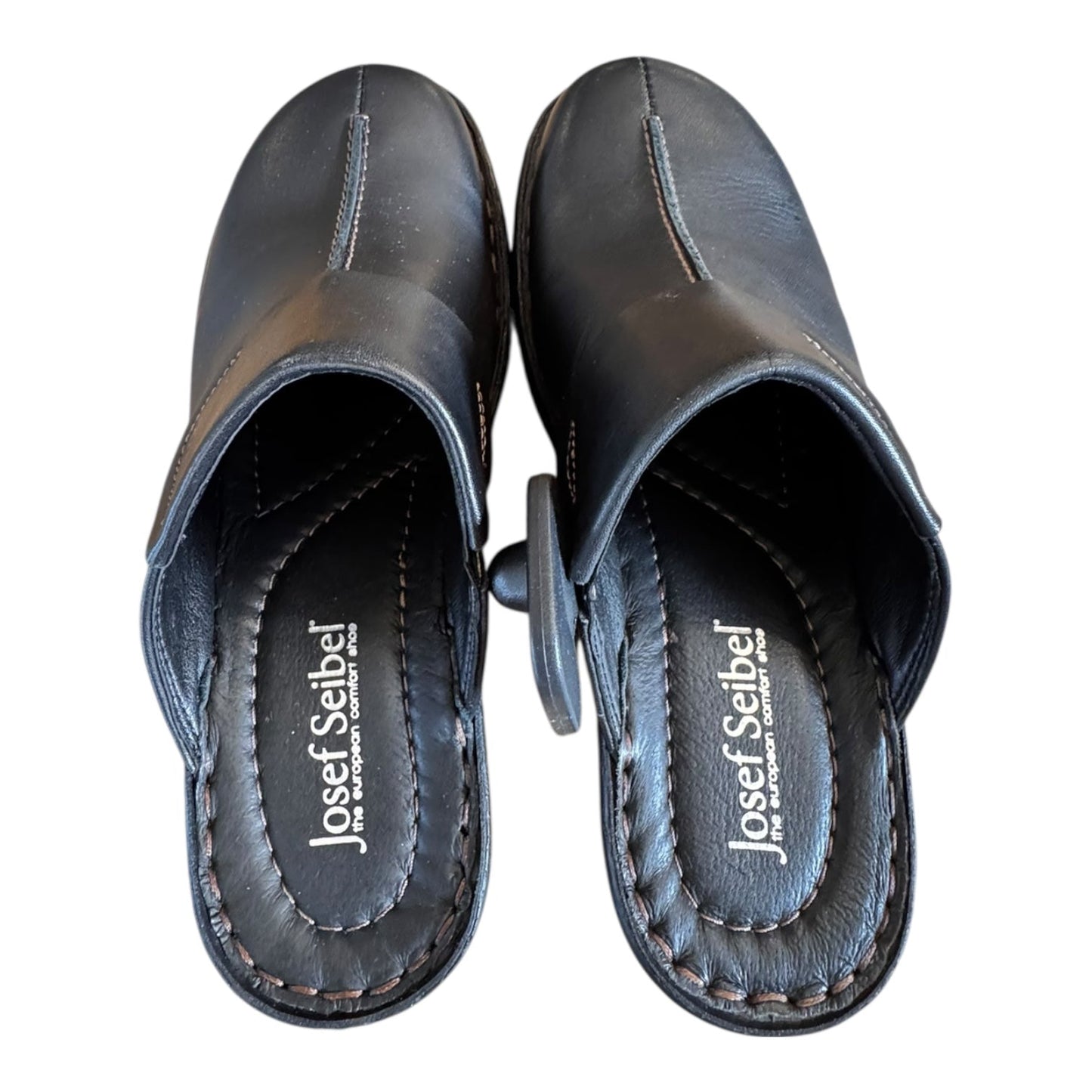 Shoes Flats By Josef Seibel In Black, Size:6.5