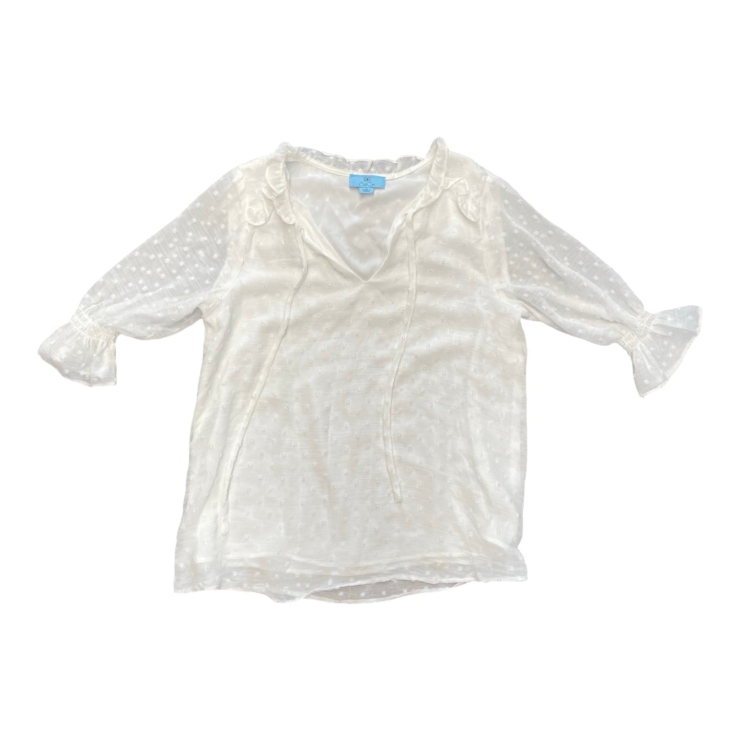 Top Ss By Cece In White, Size:M