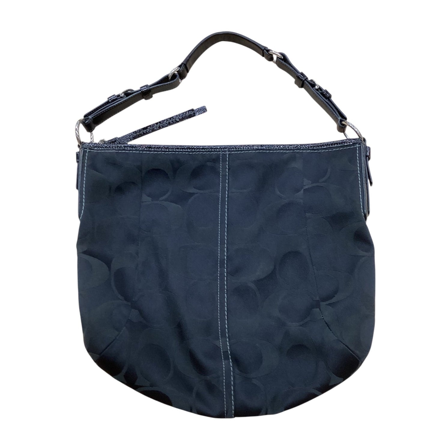 Handbag Designer By Coach In Black, Size:Large